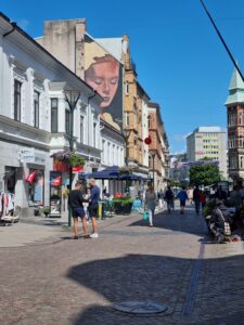 Södra förstadsgatan väggmålning